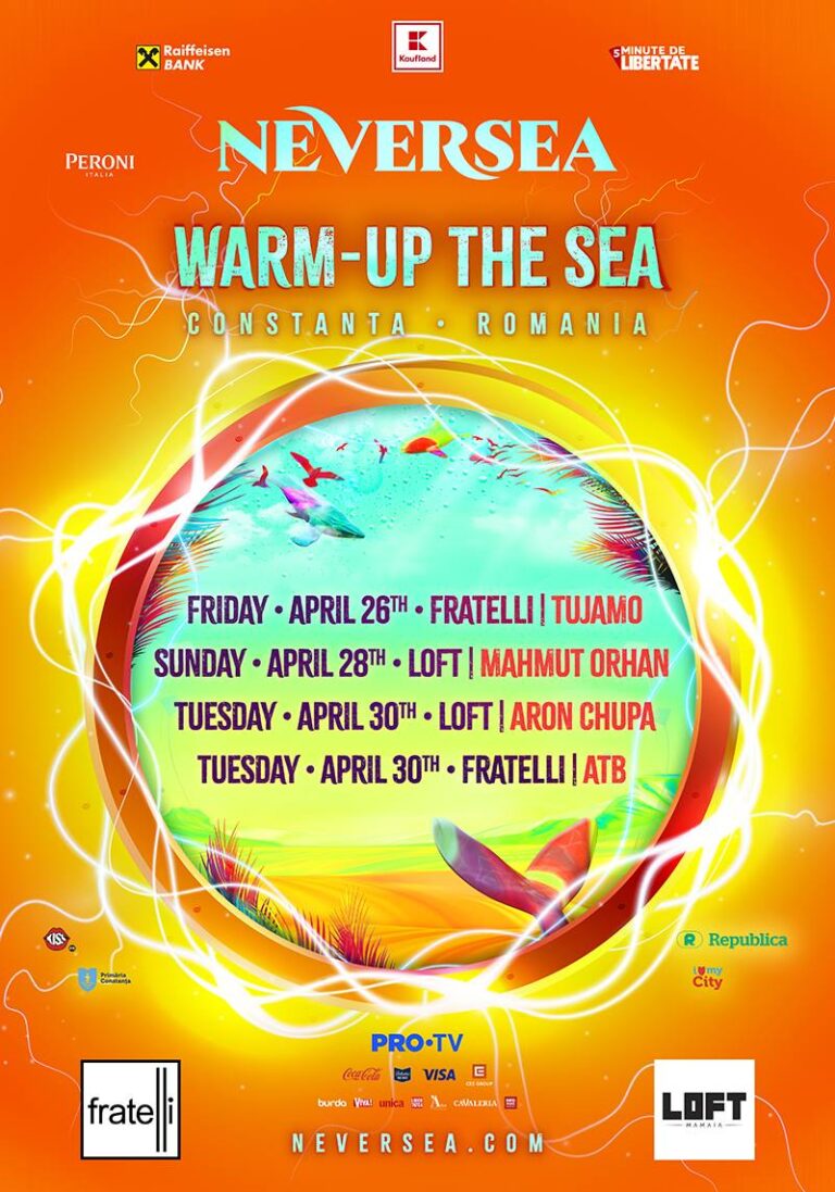NEVERSEA aduce petrecerile de 1 mai în cluburile din Mamaia!