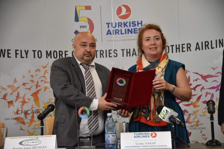 Premiu de excelenţă pentru Turkish Airlines Constanţa