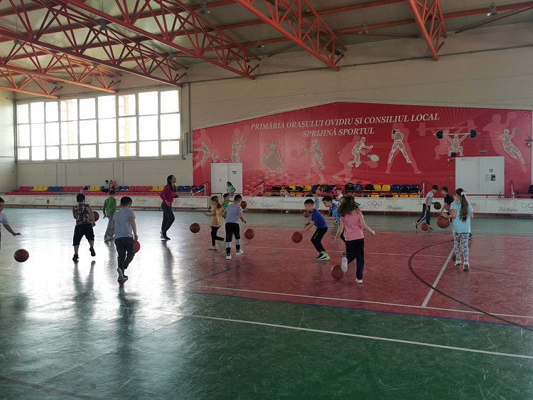 Baschet cu zâmbetul pe buze la CSO Ovidiu