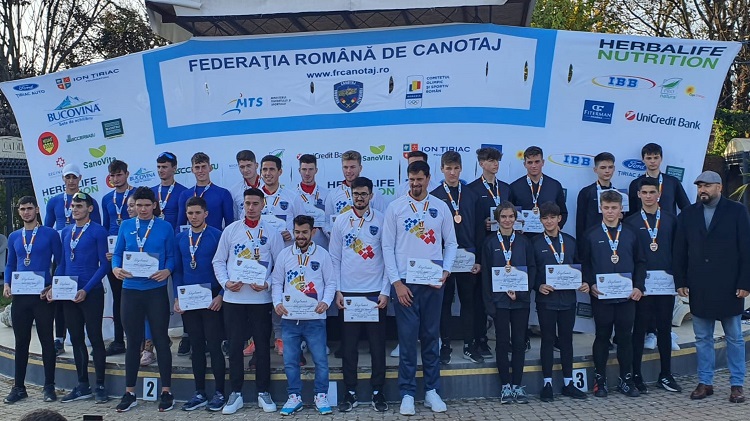 De trei ori argint pentru canotorii constănțeni