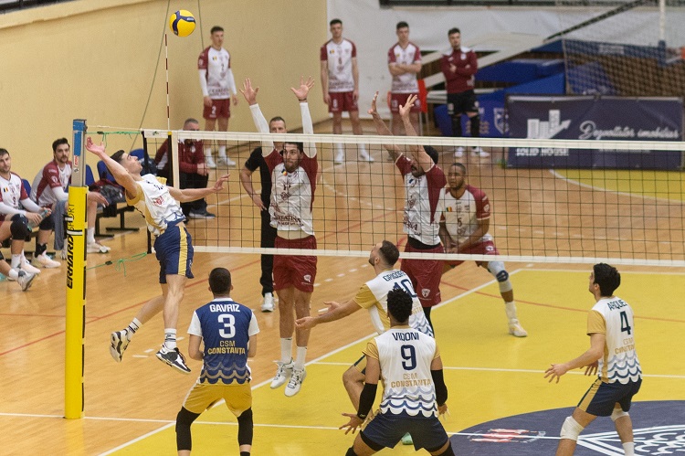 CSM Constanța, fără set în duelul cu Rapid