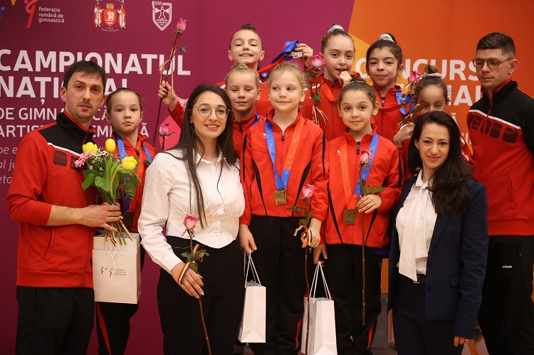 Micile gimnaste de la CSM Constanța, în top la Campionatul Național de junioare