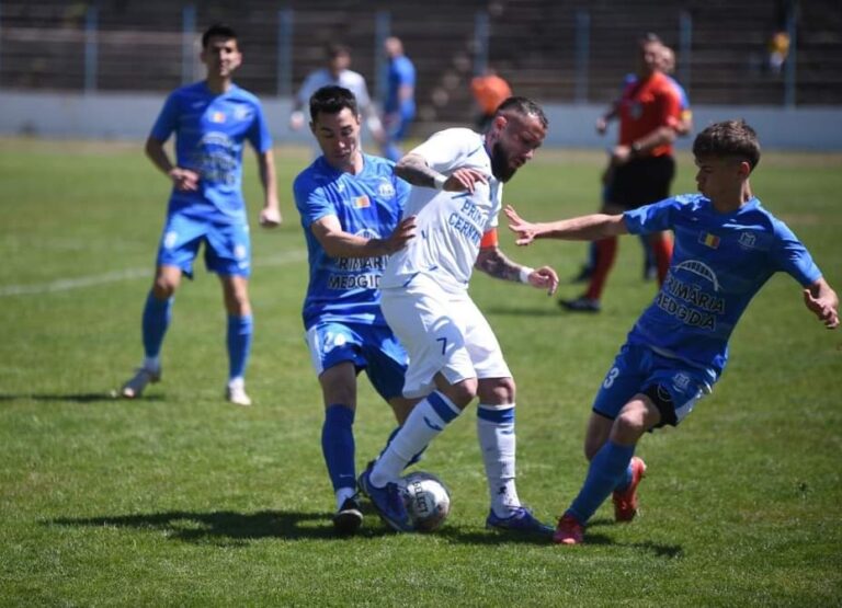 Derby cu final neașteptat între CS Medgidia și Axiopolis Cernavodă