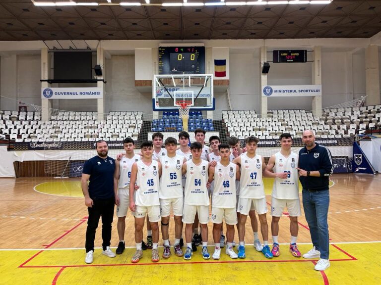 Juniorii sub 18 ani de la CSM Constanța s-au calificat la turneul final