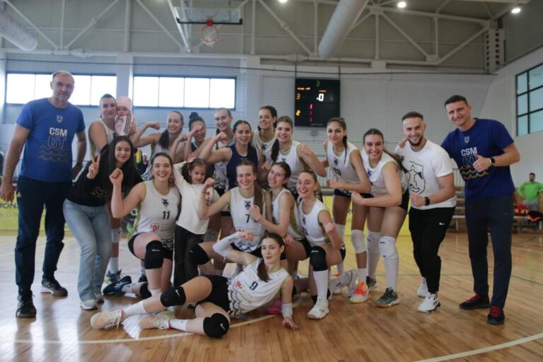 CSM Constanța a promovat în prima ligă feminină de volei