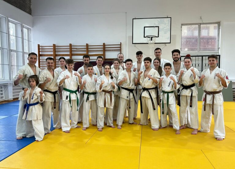 Concurs tare pentru sportivii de la Karate Ashihara Constanța