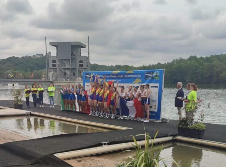 7 medalii europene pentru CSM Constanța la canotaj