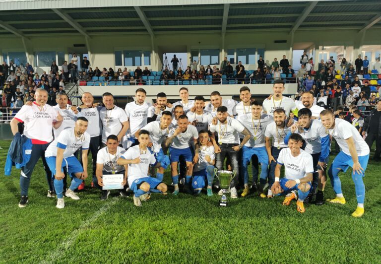 Șoimii din Cernavodă au primit trofeul campionilor Ligii a IV-a