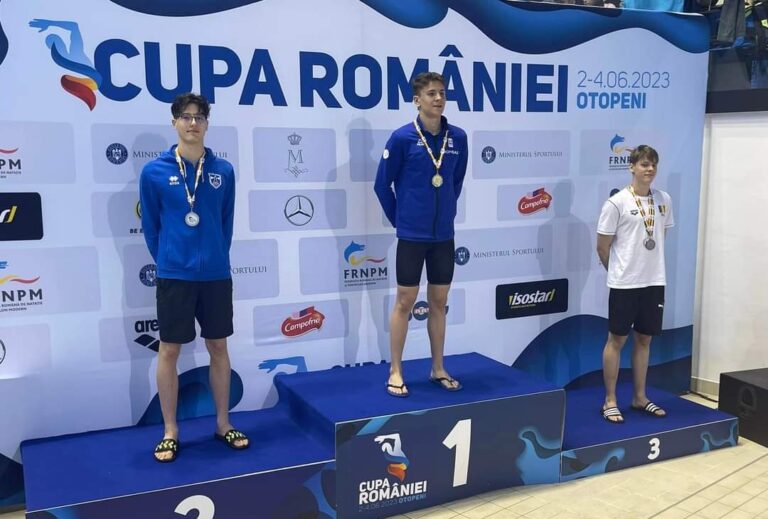 30 de medalii pentru înotătorii de la CSM Constanța la Cupa României