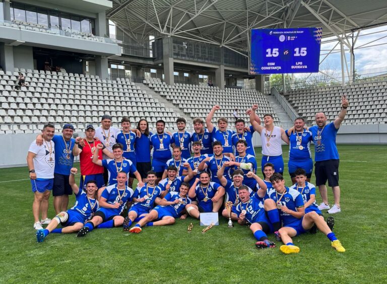 Rugbyștii sub 18 ani de la CSM Constanța au cucerit medaliile de bronz