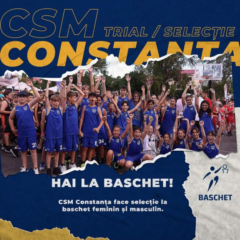 CSM Constanța își caută viitorii campioni la baschet