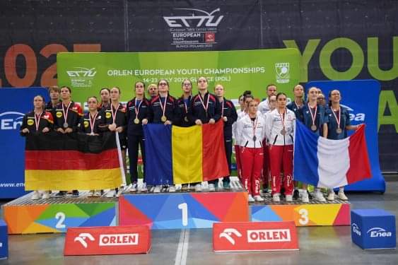 Titlu european la tenis de masă pentru sportivele de la CSM Constanța