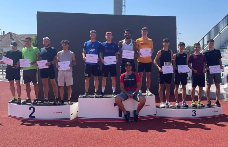 Zece medalii pentru atleții de la CSM Constanța la Cupa României