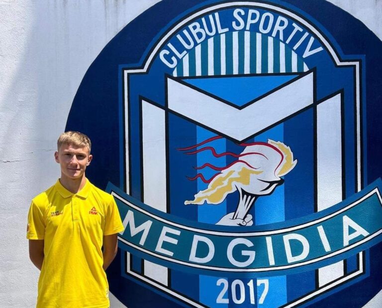Atletul de la CS Medgidia, Mihai Alin Șavloschi, ia startul la FOTE