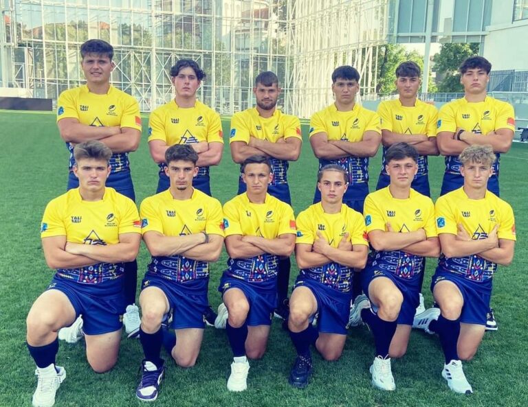 Doi rugbyști de la CSM Constanța, campioni cu România la Rugby Europe Trophy U18