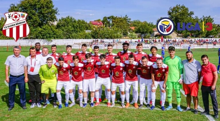 Gloria Băneasa se duelează cu LPS Clinceni în Cupa României