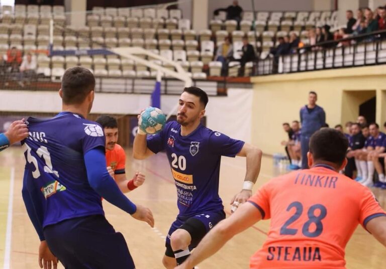 Handbaliștii de la CSM Constanța au câștigat amicalul cu Steaua