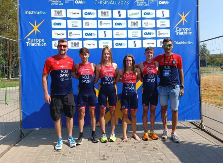 Triatloniștii constănțeni, pe podium la Cupa Europeană de la Chișinău