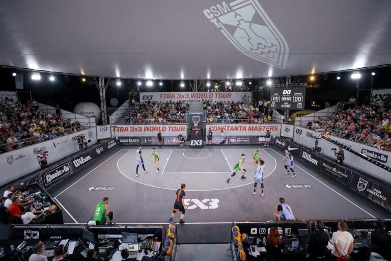 Constanța trăiește cu pasiune cel mai tare turneu de baschet 3×3 din România