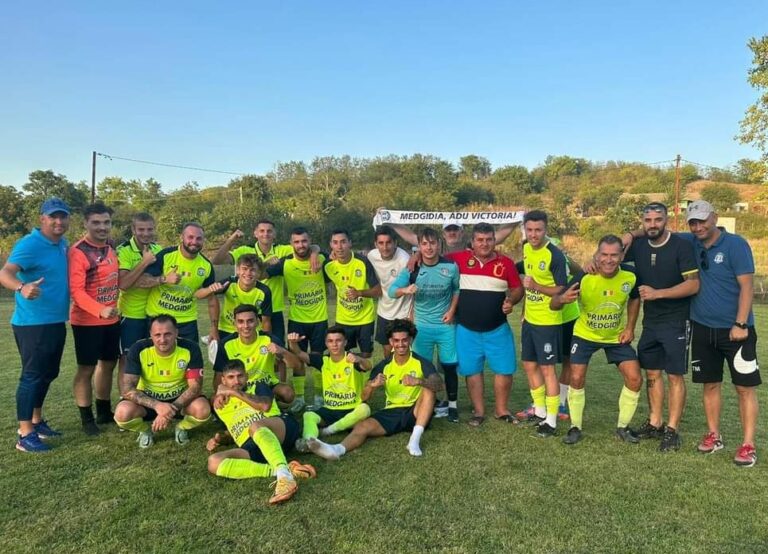 CS Medgidia a bifat al doilea succes consecutiv în Liga a IV-a