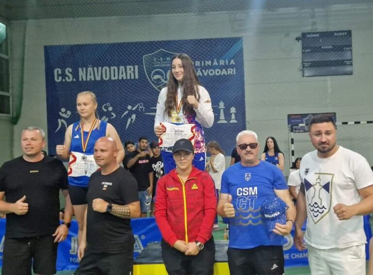 Amalia Niță, din nou pe cea mai înaltă treaptă a podiumului