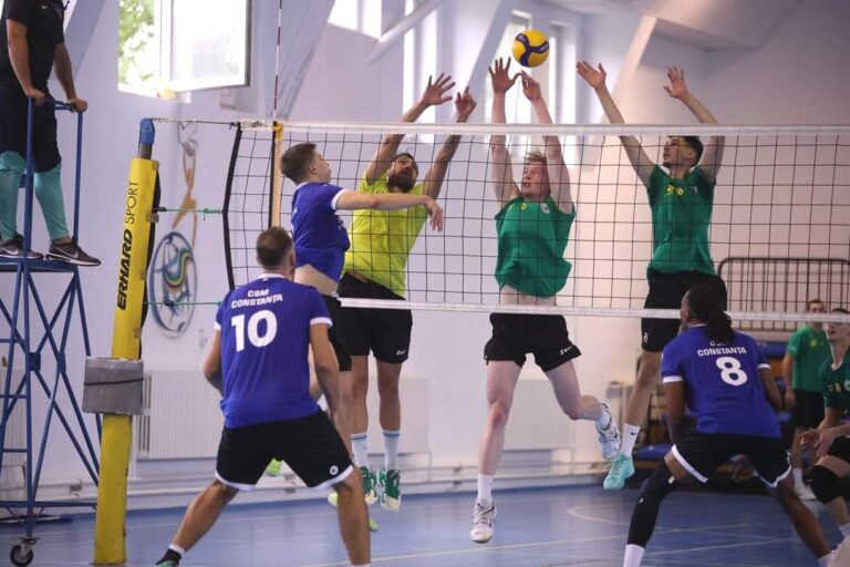 Voleibaliștii de la CSM Constanța s-au impus în amicalul cu Dobrudja Dobrich