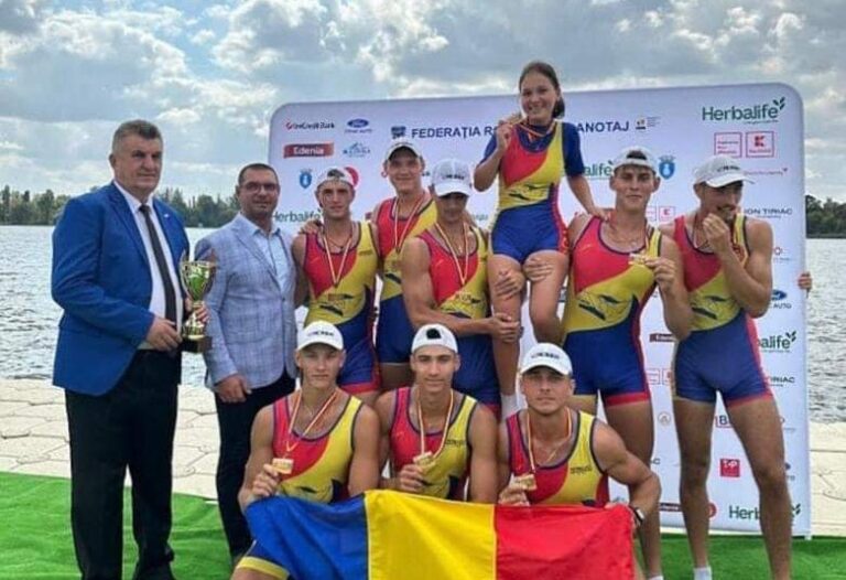 Patru titluri balcanice pentru canotorii de la CSM Constanța