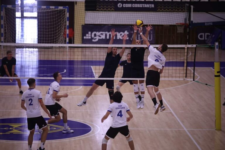 Verificare reușită pentru voleibaliștii de la CSM Constanța