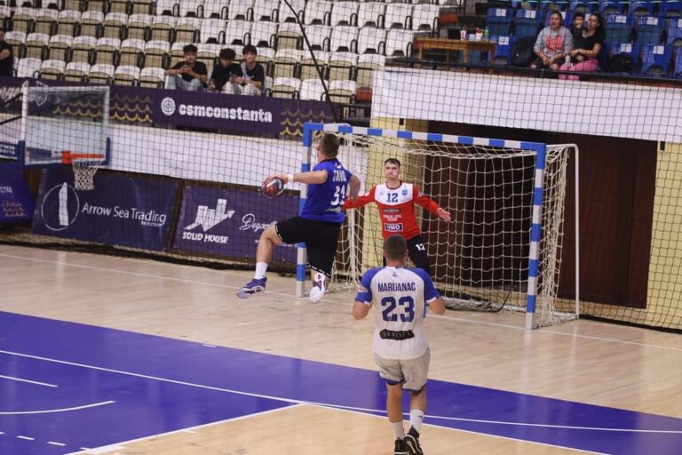 Handbaliștii de la CSM Constanța joacă, astăzi, în Sala Sporturilor împotriva celor de la U Cluj