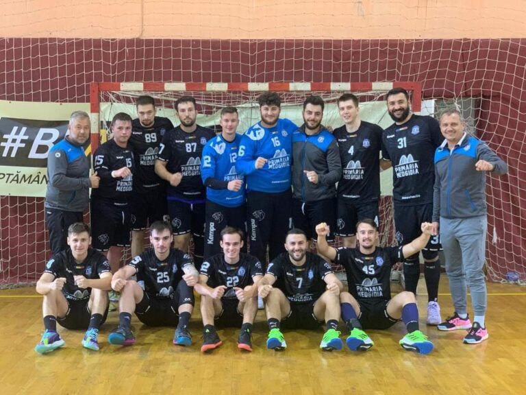 Handbaliștii de la CS Medgidia au câștigat clar la Piatra Neamț