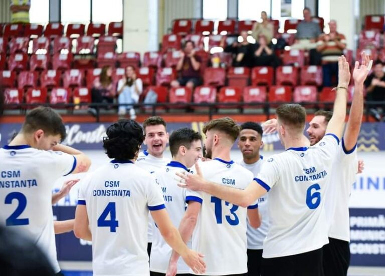 Succes spectaculos pentru voleibaliștii de la CSM Constanța