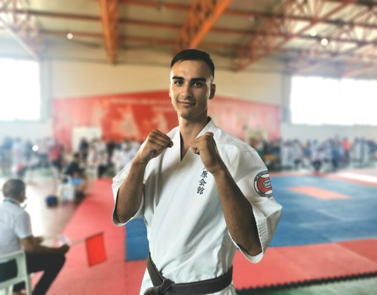 Sportivul de la CSO Ovidiu, Vlad Toboc, luptă pentru medalie la Mondialele de Karate Ashihara