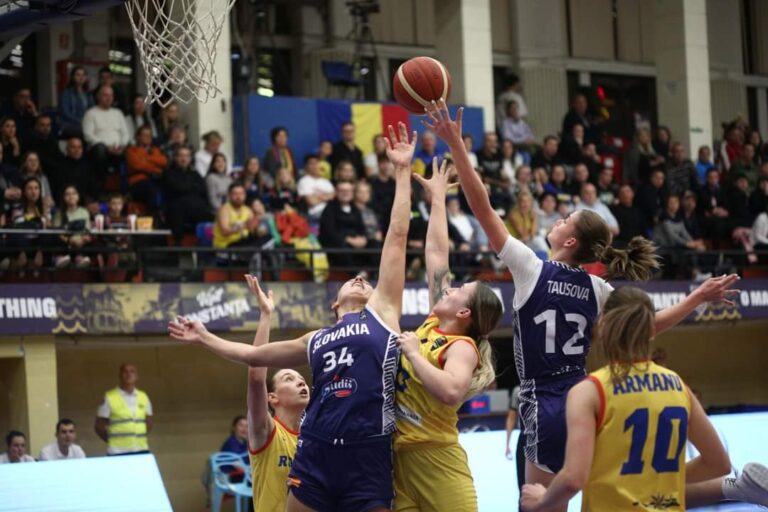 Tricolorele, învinse în Sala Sporturilor în calificările pentru EuroBasket 2025