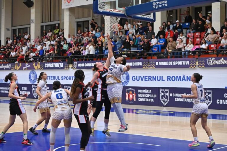 Baschetbalistele de la CSM Constanța țintesc, la Vilnius, prima victorie din EuroCup