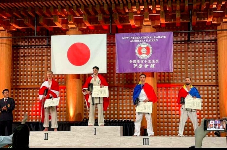 Performanță de senzație la CSO Ovidiu: Vlad Toboc, medalie de bronz la Mondialele de karate Ashihara!