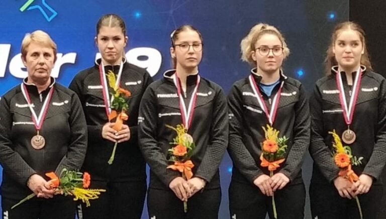 Fetele de la CSM Constanța au urcat pe podium pentru România la Mondialele de tenis de masă pentru juniori