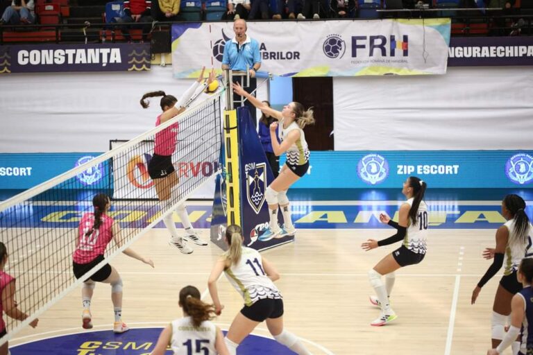 CSM Constanța a „smuls” un set în confruntarea cu CSO Voluntari