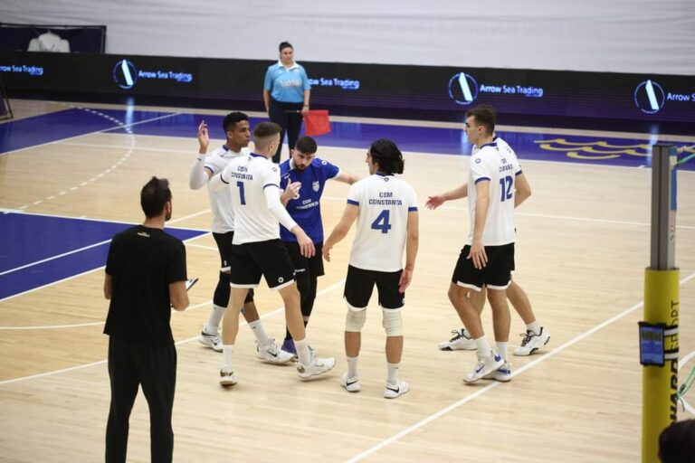 Voleibaliștii de la CSM Constanța nu au reușit surpriza în fața oltenilor