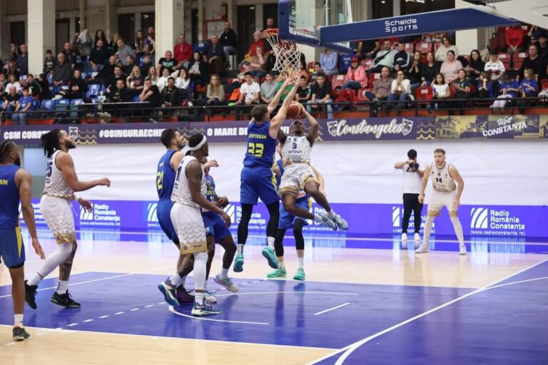 Baschetbaliștii de la CSM Constanța au nevoie de victorie pe terenul „lanternei roșii”