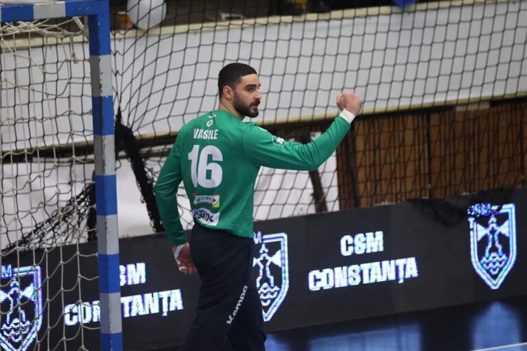 Dani Vasile, vedetă pe site-ul oficial al Federației Europene de Handbal