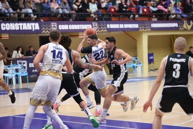 Meci de Top 10 pentru baschetbaliștii de la CSM Constanța