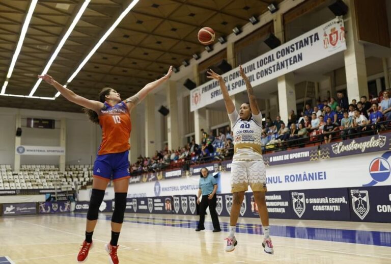 Baschetbalistele de la CSM Constanța au bifat al șaptelea succes consecutiv