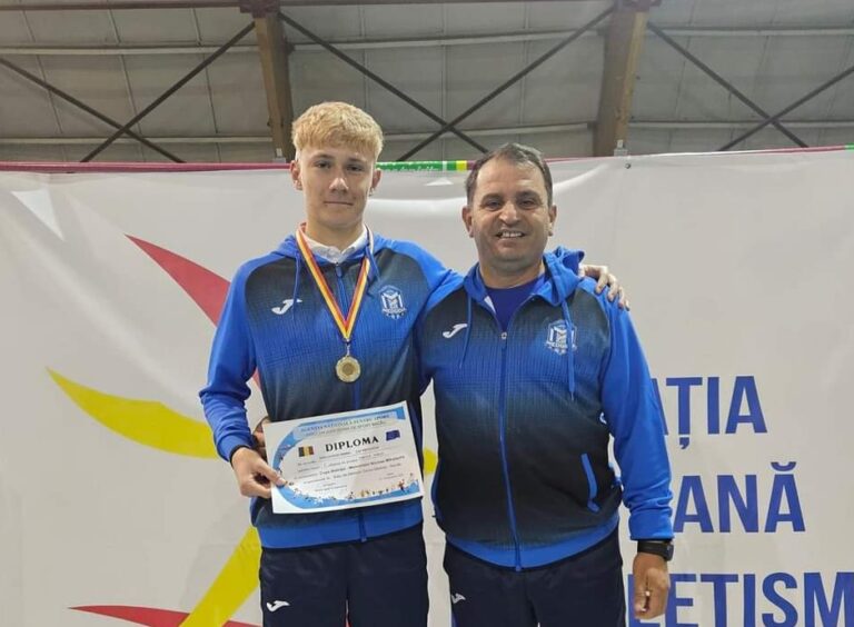 Dublu succes pentru atletul de la CS Medgidia, Mihai Alin Șavloschi