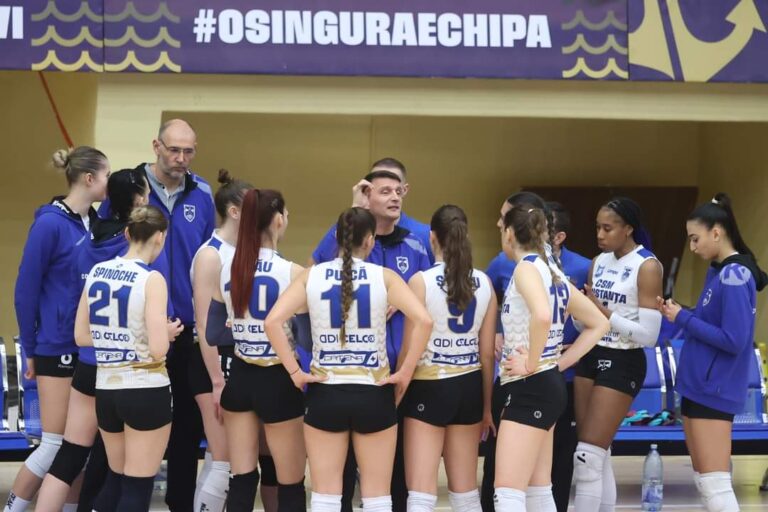 Voleibalistele de la CSM Constanța vor să facă surpriza în restanța cu Dinamo