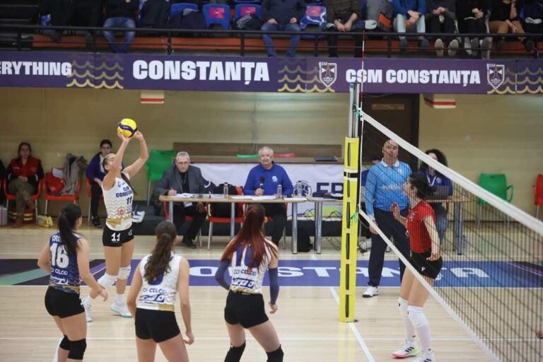 Voleibalistele de la CSM Constanța, învinse în restanța cu Dinamo