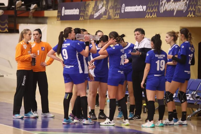 Handbalistele de la CSU Neptun, învinse clar la Slobozia