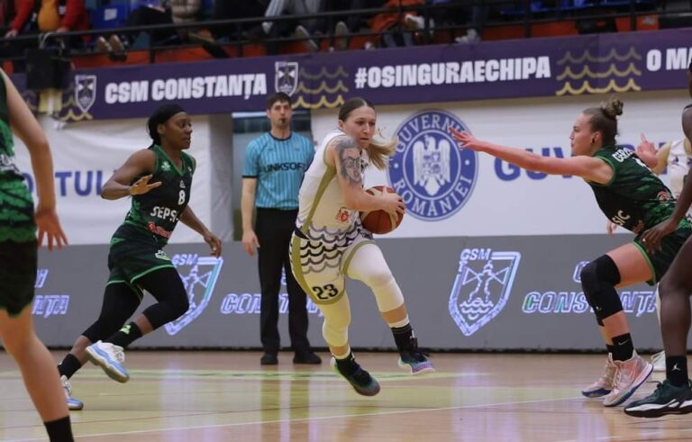 Primul duel din lupta pentru titlu dintre CSM Constanța și Sepsi se joacă în Sala Sporturilor