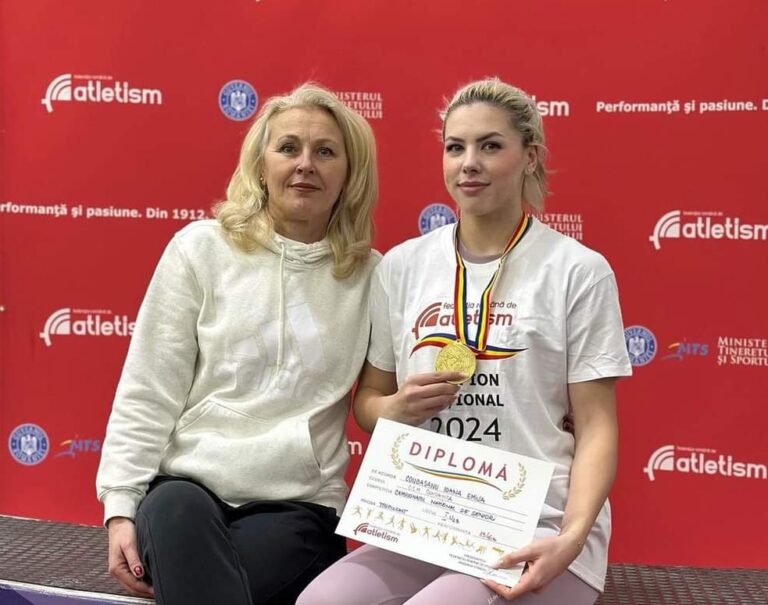 Colecție de medalii pentru atleții de la CSM Constanța la Naționalele în sală