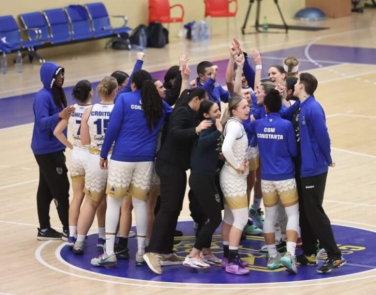 CSM Constanța, la un pas de titlul de campioană a sezonului regulat