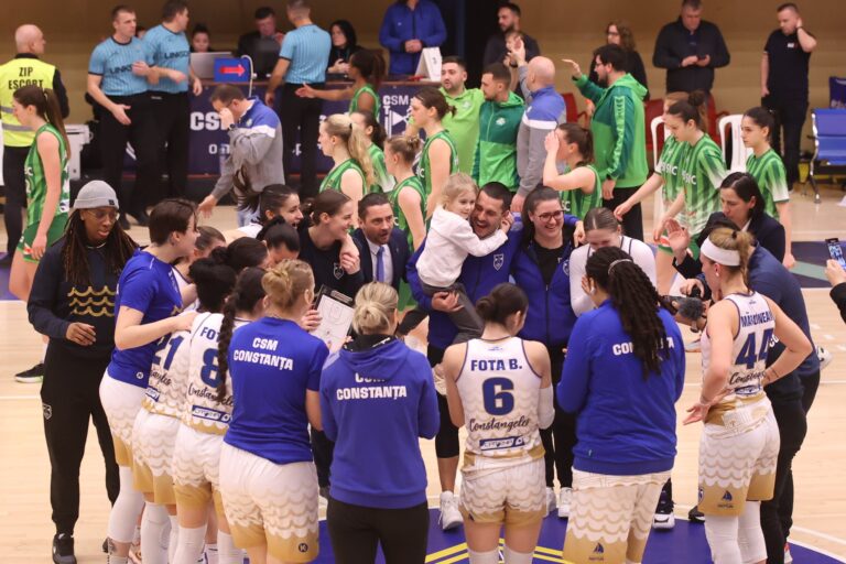 CSM Constanța este “fruncea” în baschetul feminin românesc